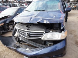 2004 HONDA ODYSSEY EX NAVY BLUE 3.5L AT 2WD A17679